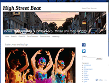 Tablet Screenshot of highstreetbeat.net